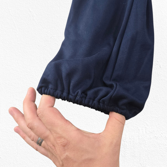 Dress the Population Navy Esperanza Sweetheart Balloon Sleeve Mini Dress Size Lg - Picture 8 of 13